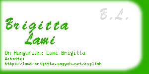 brigitta lami business card